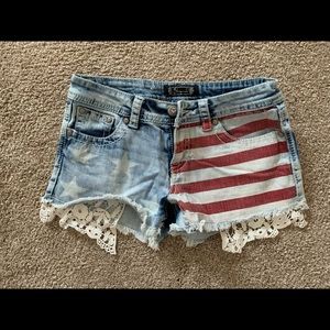 Fourth of July jean shorts size small
